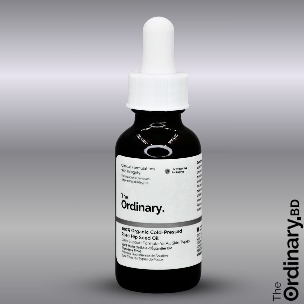 100% Organic Cold-Pressed Rose Hip Seed Oil