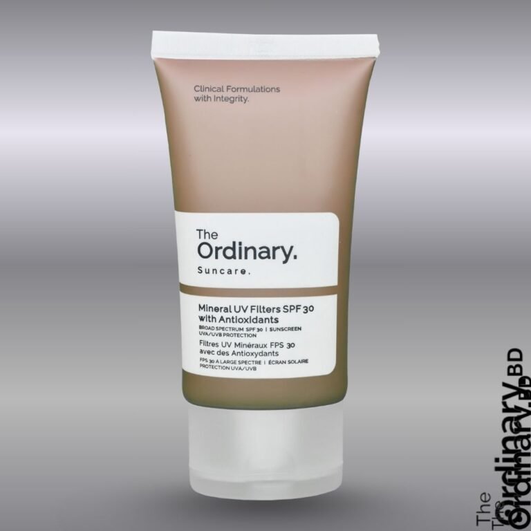 Mineral UV Filters SPF 30 with Antioxidants Sunscreen