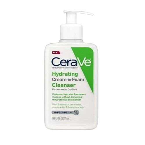CeraVe Hydrating Cream-To-Foam Cleanser 237ml