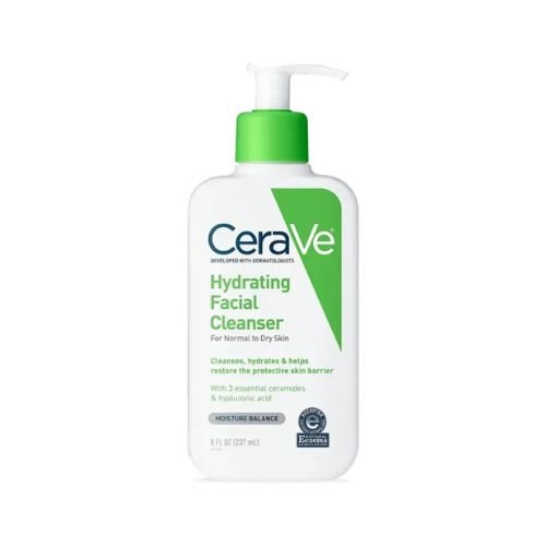 Cerave Hydrating Facial Cleanser (For Normal Dry Skin) 237ml