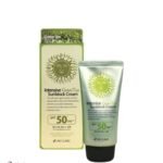 3W CLINIC INTENSIVE GREEN TEA SUNBLOCK CREAM SPF 50+PA+++ 70ML