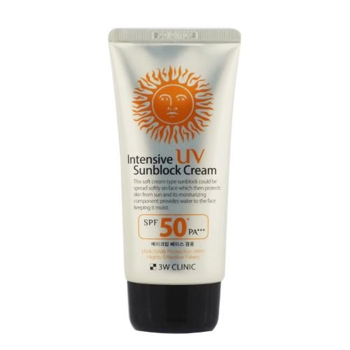 3W CLINIC INTENSIVE UV SUNBLOCK CREAM SPF50+ PA+++ – 70ML