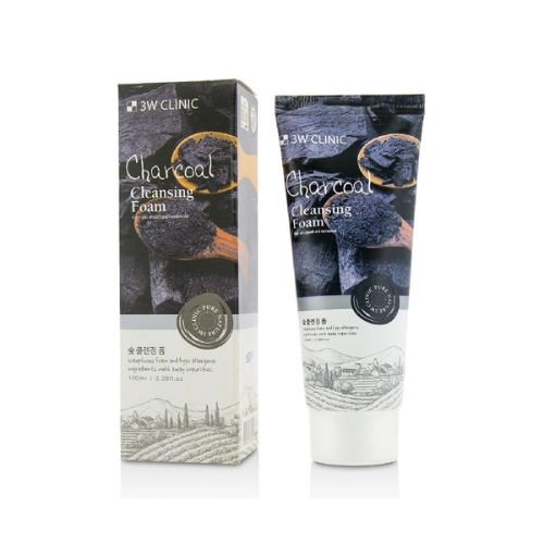 3W Clinic Charcoal Cleansing Foam100ml