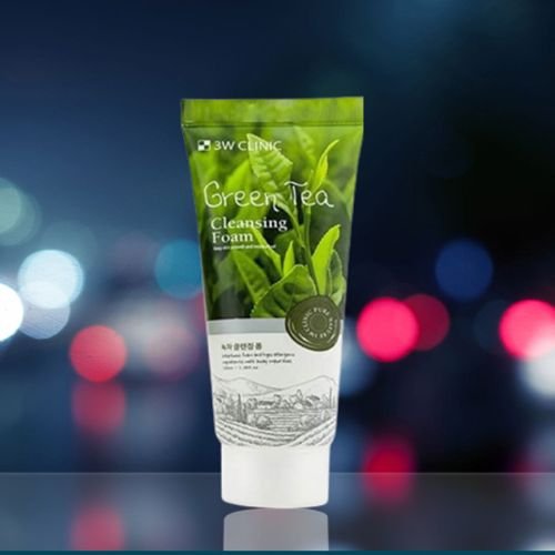 3w Clinic Green Tea Cleansing Foam- 100ml