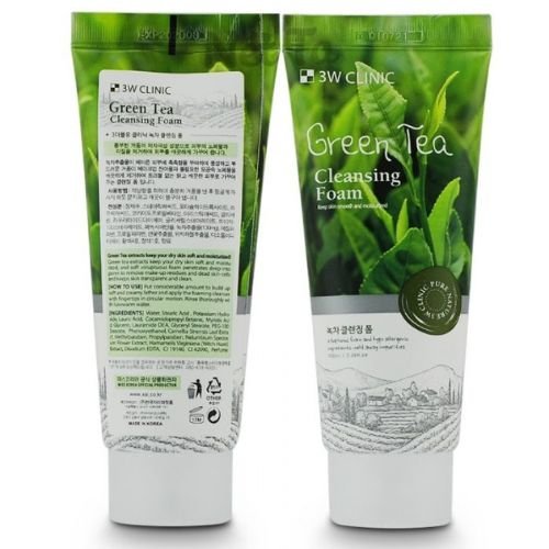 3w Clinic Green Tea Cleansing Foam- 100ml