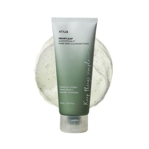 ANUA HEARTLEAF QUERCETINOL PORE DEEP CLEANSING FOAM 150ML