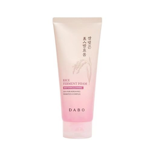 Dabo Whitening & Shining Rice Ferment Foam Face Wash 100ml