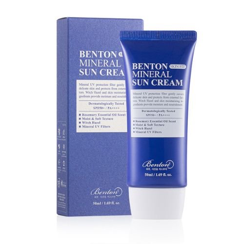 BENTON SKIN FIT MINERAL SUN CREAM SPF50 PA ++++ 50ML