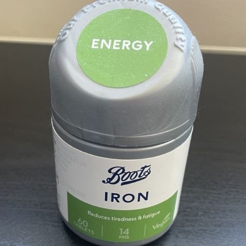 Boots Iron 14mg – 60 Tablets