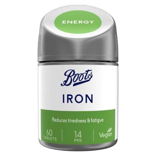 Boots Iron 14mg – 60 Tablets