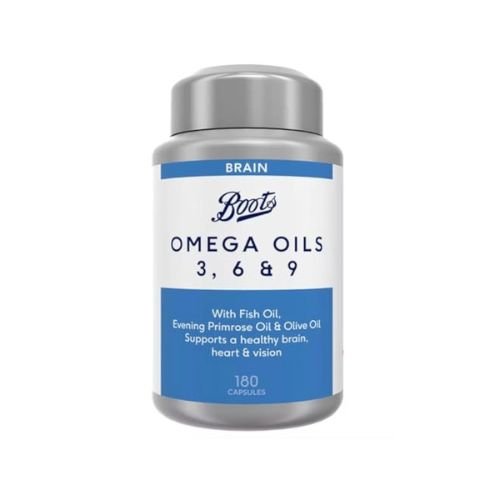 Boots Omega Oils 3 6 & 9 -180 Capsules
