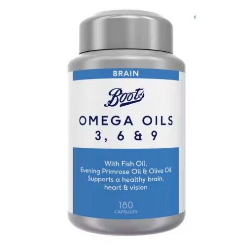 Boots Omega Oils 3 6 & 9 -180 Capsules