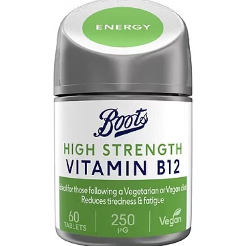 Boots Vitamin B12 – 60 tablets