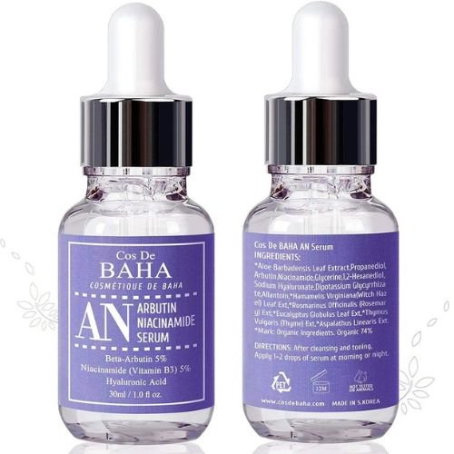 COS DE BAHA ARBUTIN 5%+NIACINAMIDE 5% SERUM 30ML (AN)
