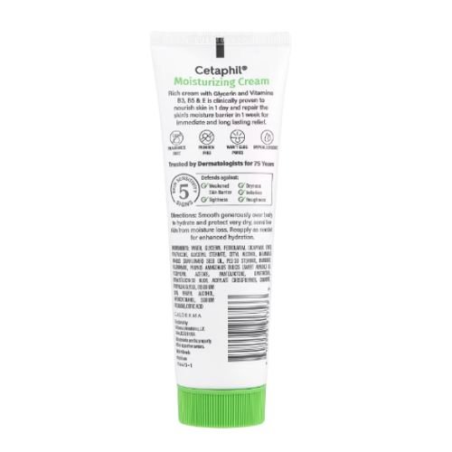 Cetaphil Moisturizing Cream for Very Dry to Dry Sensitive Skin 85g
