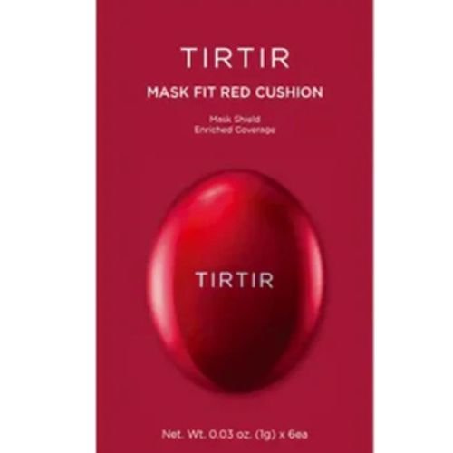 TirTir Mask Fit Red Cushion 6 Shade Trial Kit (25N, 27C, 27N, 29N, 30N, 31N)