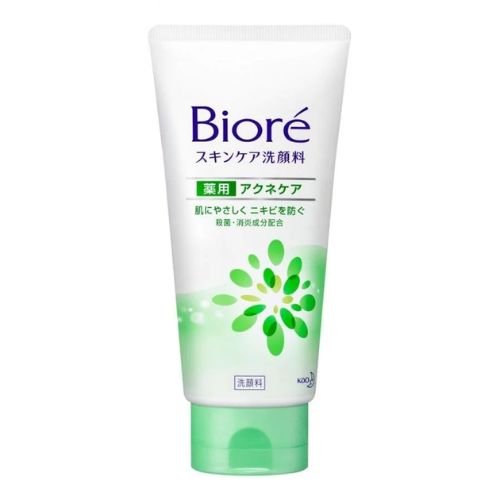 Biore Skin Care Medicated Facial Wash Acne Care 130g