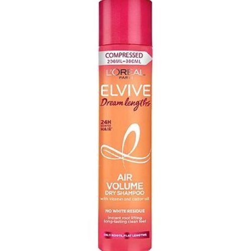 L'Oréal Paris Elvive Dream Length Air Volume Dry Shampoo with Vitamins & Castor Oil 200ml