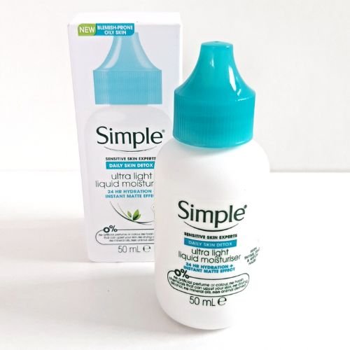 Simple Daily Skin Detox Ultra Light Liquid Moisturiser 50ml