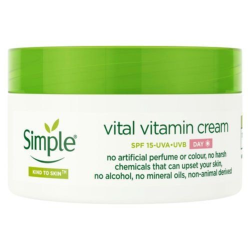 Simple Kind to Skin Vital Vitamin Day Cream SPF15 50ml