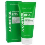 NINE LESS A-CONTROL HEARTLEAF & BHA CLEANSER 120ML