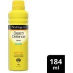 Neutrogena Beach Defense Water + Sun Protection Sunscreen Spray Broad Spectrum SPF 50 – 184g