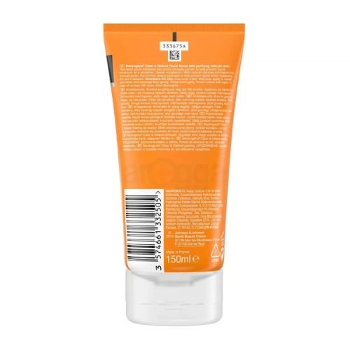 Neutrogena Clear & Defend Facial Scrub – 150ml