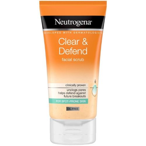 Neutrogena Clear & Defend Facial Scrub – 150ml