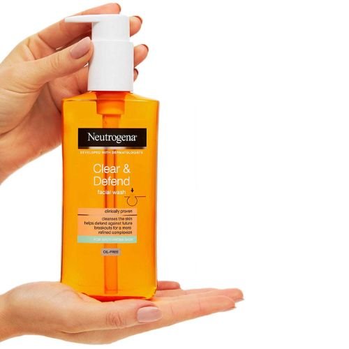 Neutrogena Clear & Defend Facial Wash – 200ml