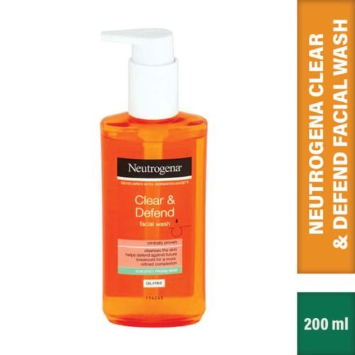 Neutrogena Clear & Defend Facial Wash – 200ml