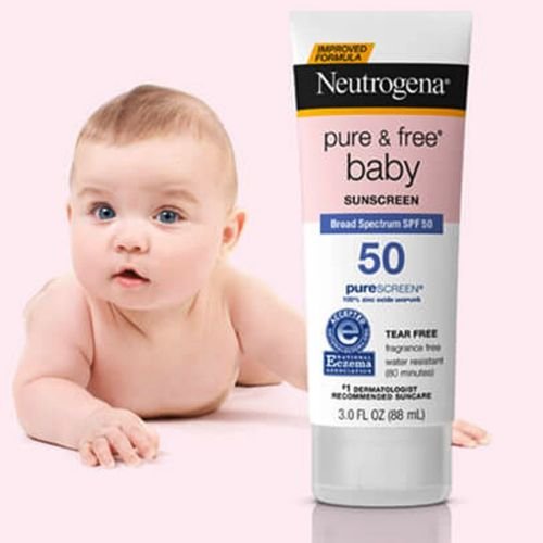 Neutrogena Pure And Free Baby Sunscreen Broad Spectrum SPF50 – 88ml